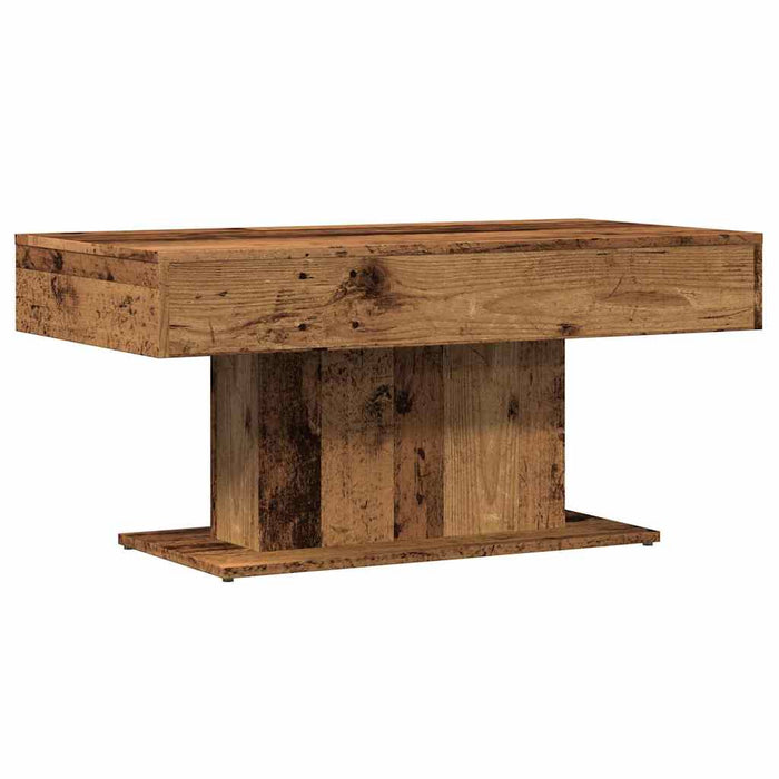 Masă de cafea din lemn vechi, 96x50x45 cm, lemn prelucrat - WALTI WALTI