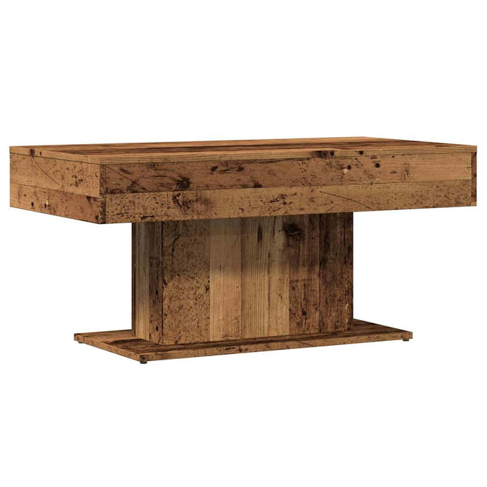 Masă de cafea din lemn vechi, 96x50x45 cm, lemn prelucrat - WALTI WALTI