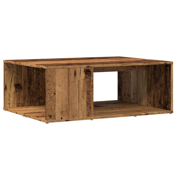 Măsuță de cafea, lemn vechi, 90x67x33 cm, lemn prelucrat - WALTI WALTI