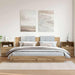 Noptiere, 2 buc., stejar artizanal, 50x32x60 cm, lemn prelucrat - WALTI WALTI