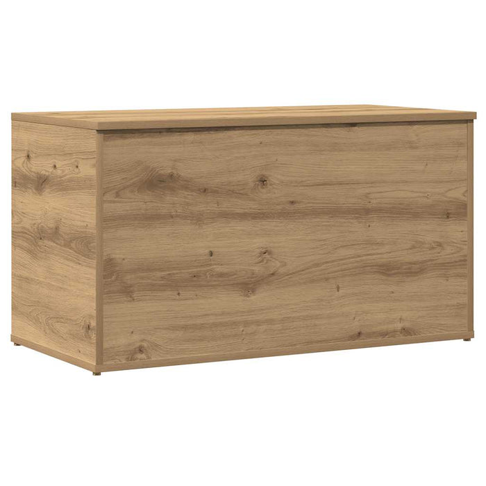 Cufăr depozitare, stejar artizanal, 84x42x46 cm, lemn prelucrat - WALTI WALTI
