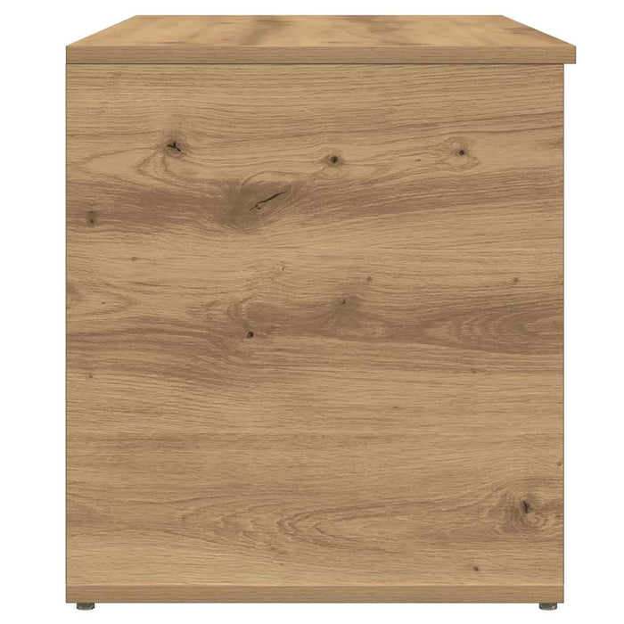 Cufăr depozitare, stejar artizanal, 84x42x46 cm, lemn prelucrat - WALTI WALTI