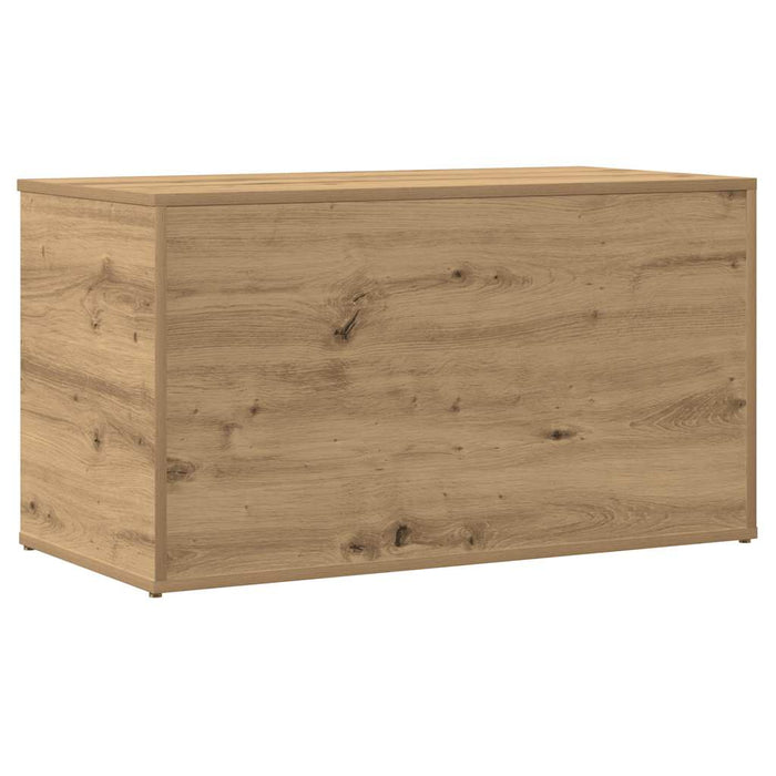 Cufăr depozitare, stejar artizanal, 84x42x46 cm, lemn prelucrat - WALTI WALTI