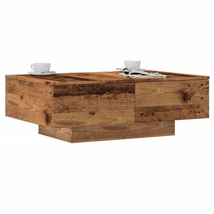 Măsuță de cafea, lemn vechi, 90x60x31 cm, lemn prelucrat - WALTI WALTI