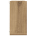 Rafturi de perete cub 2 buc. stejar artizanal, 30x15x30 cm lemn - WALTI WALTI
