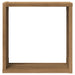 Rafturi de perete cub 4 buc. stejar artizanal, 30x15x30 cm lemn - WALTI WALTI