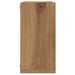 Rafturi de perete cub 4 buc. stejar artizanal, 30x15x30 cm lemn - WALTI WALTI