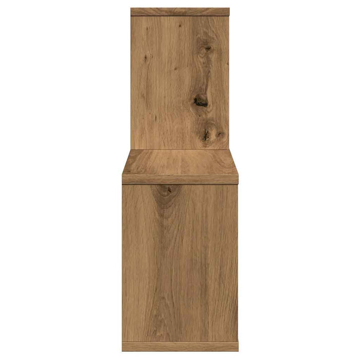 Raft de perete, stejar artizanal, 100x18x53 cm, lemn prelucrat - WALTI WALTI