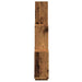 Raft de perete cub, lemn vechi, 78x15x93 cm, lemn prelucrat - WALTI WALTI
