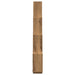 Raft perete cub stejar artizanal 90x15x119,5 cm, lemn prelucrat - WALTI WALTI