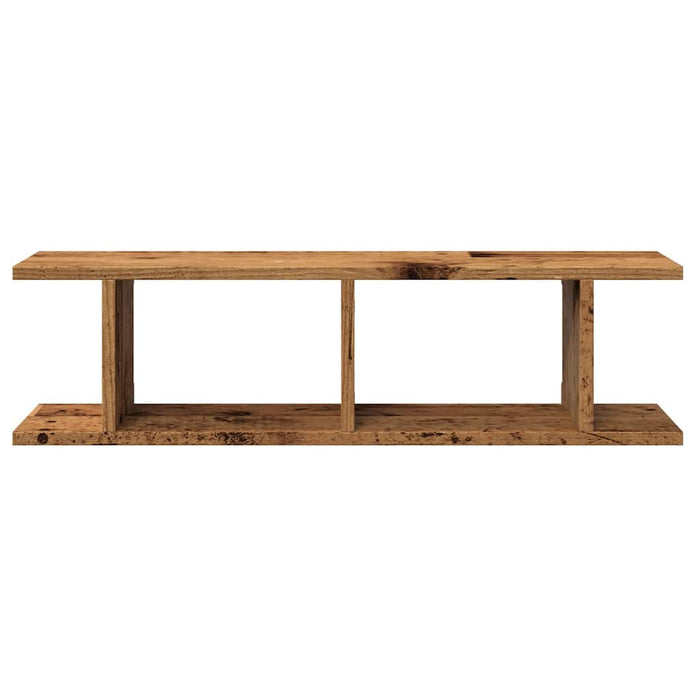 Rafturi de perete 2 buc. lemn vechi 75x18x20 cm, lemn prelucrat - WALTI WALTI