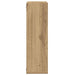 Rafturi de perete cub 2 buc. stejar artizanal, 50x15x50 cm lemn - WALTI WALTI