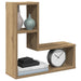 Rafturi de perete cub 2 buc. stejar artizanal, 50x15x50 cm lemn - WALTI WALTI