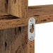 Raft de perete cub, lemn vechi, 80x15x78,5 cm, PAL - WALTI WALTI