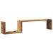 Rafturi perete 2 buc., lemn vechi, 100x15x20 cm, lemn prelucrat - WALTI WALTI