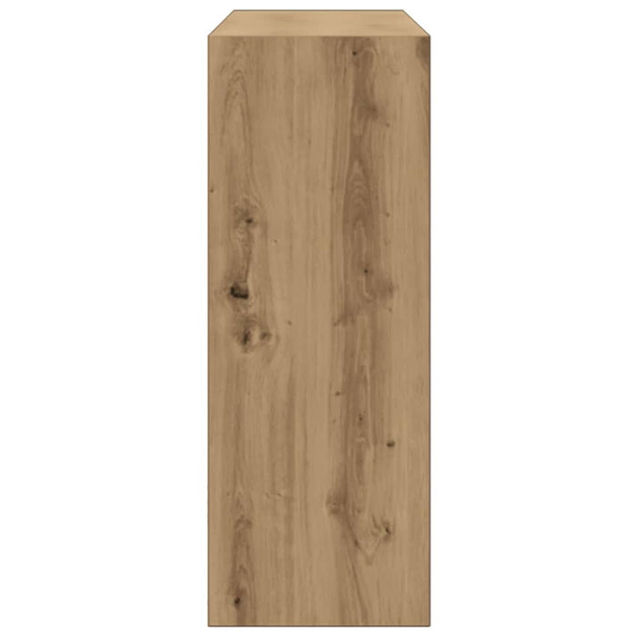 Măsuță consolă, stejar artizanal, 78x30x80 cm, lemn prelucrat - WALTI WALTI