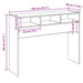 Măsuță consolă, stejar artizanal, 105x30x80 cm, lemn prelucrat - WALTI WALTI