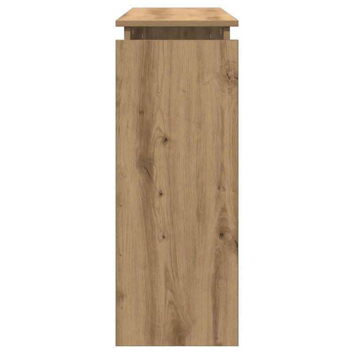 Măsuță consolă, stejar artizanal,102x30x80 cm, lemn prelucrat - WALTI WALTI