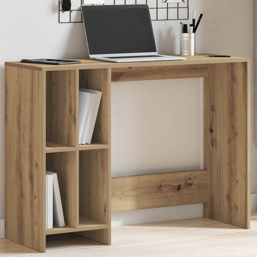 Birou, stejar artizanal, 102,5x35x75 cm, lemn prelucrat - WALTI WALTI