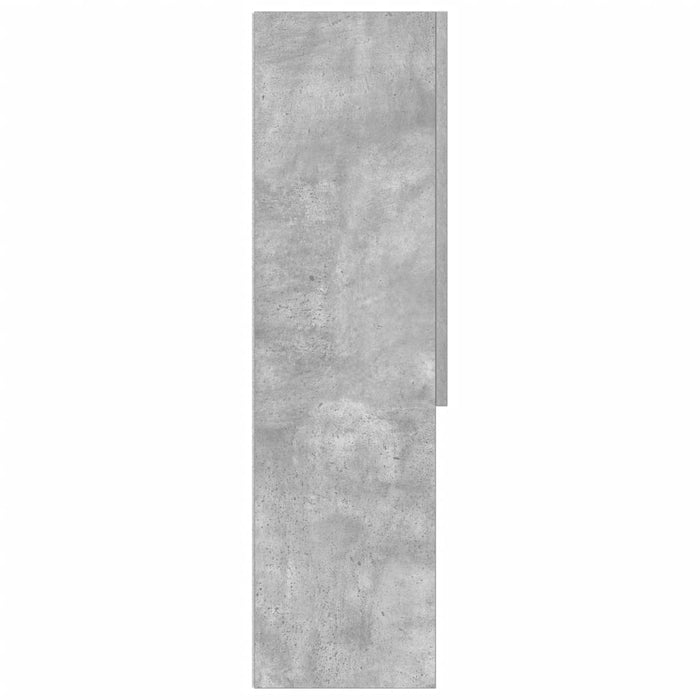 Dulap mașină de spălat, gri beton, 70,5x25,5x90 cm - WALTI WALTI