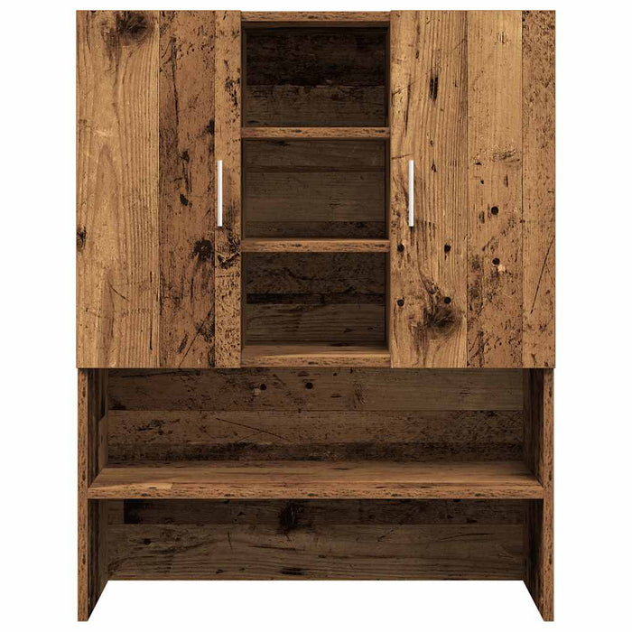 Dulap mașină de spălat, lemn vechi, 70,5x25,5x90 cm - WALTI WALTI