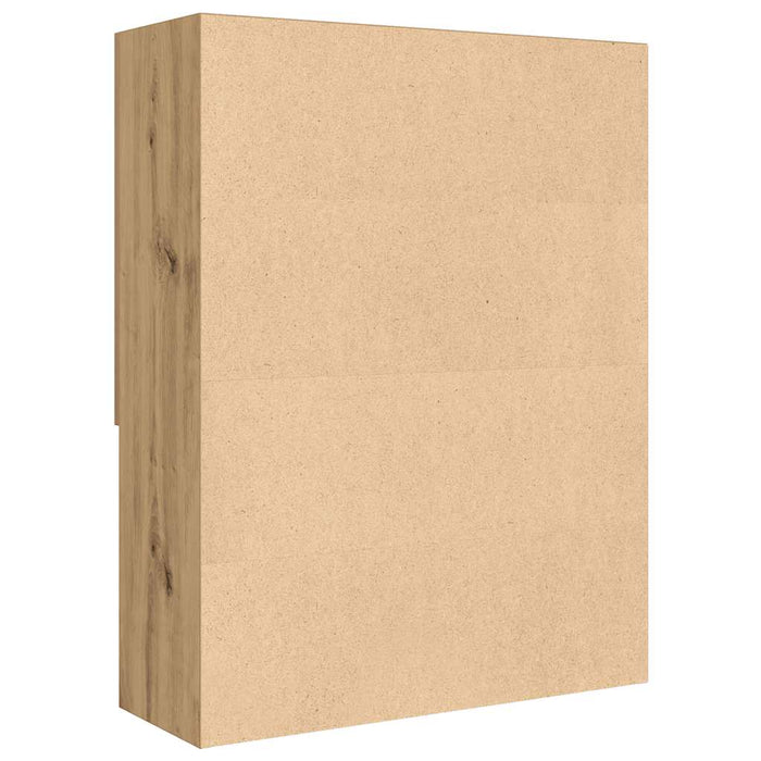 Dulap mașină de spălat, stejar artizanal, 70,5x25,5x90 cm - WALTI WALTI