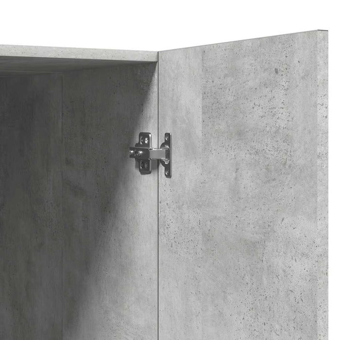 Dulap mașină de spălat, gri beton, 70,5x71,5x91,5 cm - WALTI WALTI