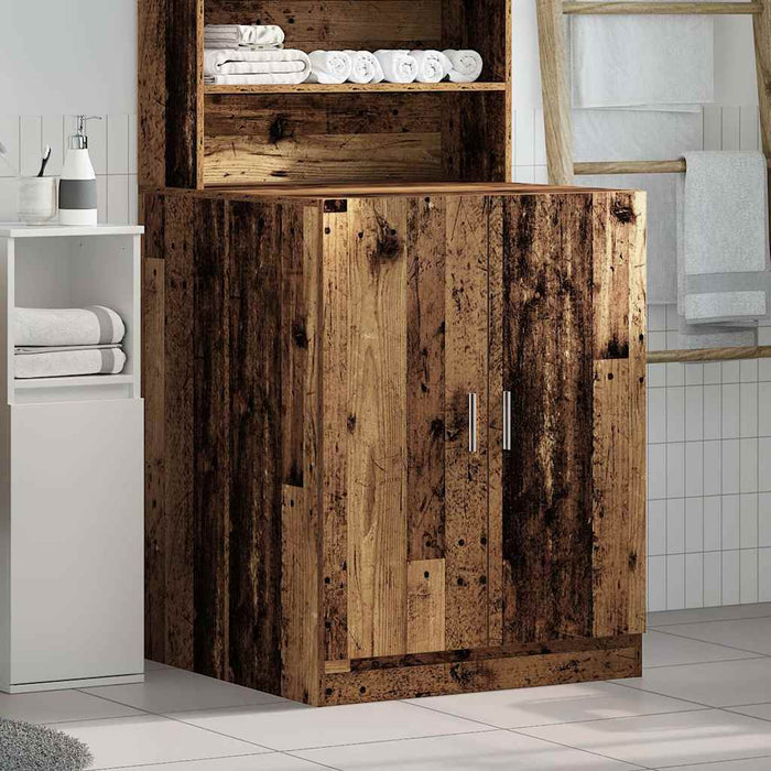 Dulap mașină de spălat, lemn vechi, 70,5x71,5x91,5 cm - WALTI WALTI