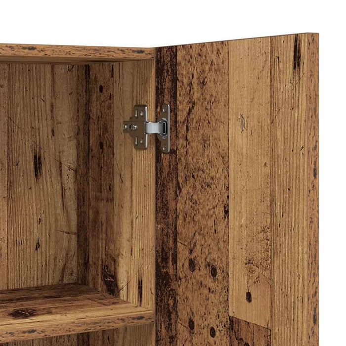 Dulap mașina de spălat, lemn vechi, 64x25,5x190 cm - WALTI WALTI