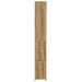 Dulap pentru baie stejar artizanal 25x25x170 cm lemn prelucrat - WALTI WALTI