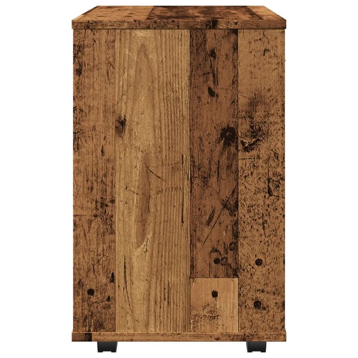 Dulap cu roți, lemn vechi, 46x36x59 cm, lemn prelucrat - WALTI WALTI