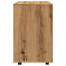 Dulap cu roți, stejar artizanal, 46x36x59 cm, lemn prelucrat - WALTI WALTI