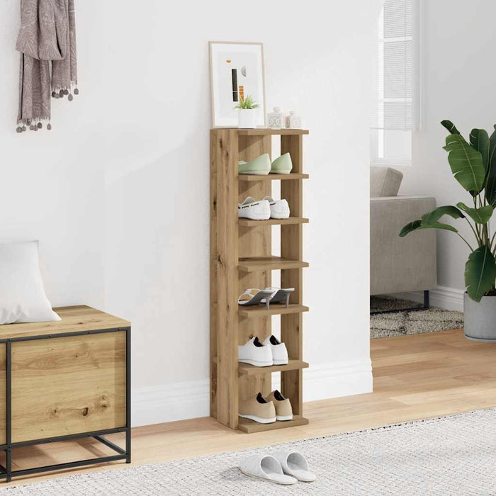 Pantofar, stejar artizanal, 28x27x102 cm lemn prelucrat - WALTI WALTI