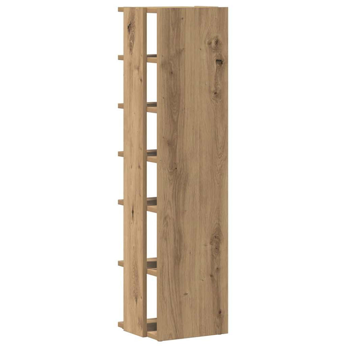 Pantofare 2 buc. stejar artizanal, 28x27x102 cm, lemn prelucrat - WALTI WALTI