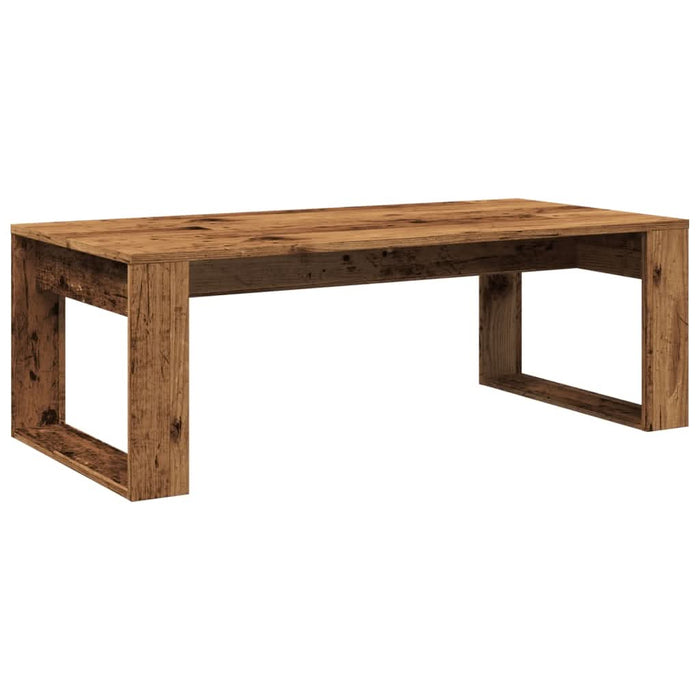 Măsuță de cafea, lemn vechi, 102x50x35 cm, lemn prelucrat - WALTI WALTI