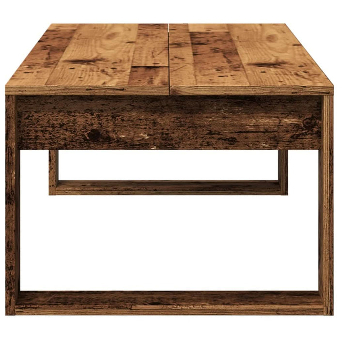 Măsuță de cafea, lemn vechi, 102x50x35 cm, lemn prelucrat - WALTI WALTI