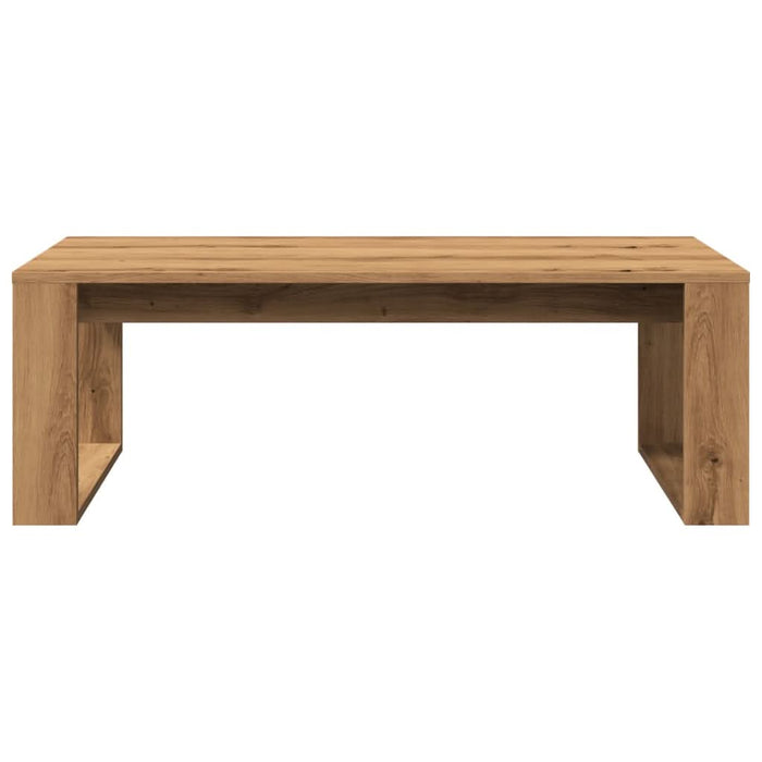 Măsuță de cafea, stejar artizanal, 102x50x35 cm lemn prelucrat - WALTI WALTI