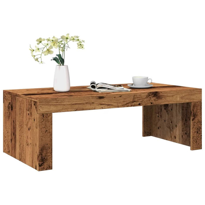 Măsuță de cafea, lemn vechi, 102x50x35 cm, lemn prelucrat - WALTI WALTI