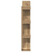 Bibliotecă, Stejar artizanal, 86x25,5x140 cm, lemn prelucrat - WALTI WALTI