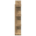 Bibliotecă, stejar artizanal, 48x25,5x140 cm, lemn prelucrat - WALTI WALTI