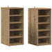 Pantofare 2 buc. stejar artizanal, 32x35x70 cm, lemn prelucrat - WALTI WALTI