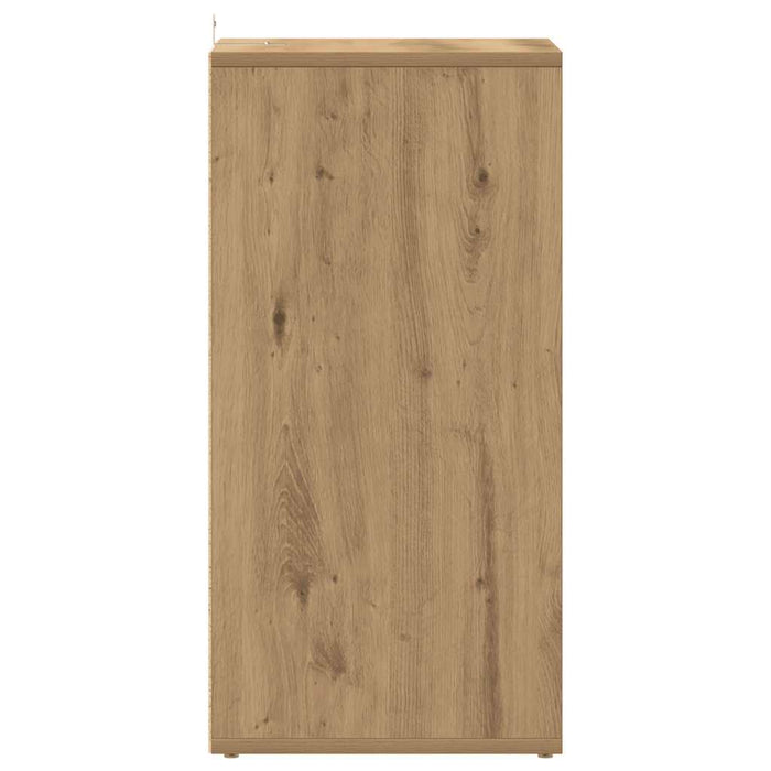 Pantofare 2 buc. stejar artizanal, 32x35x70 cm, lemn prelucrat - WALTI WALTI