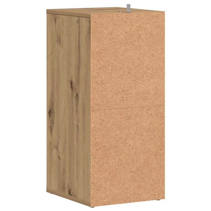 Pantofare 2 buc. stejar artizanal, 32x35x70 cm, lemn prelucrat - WALTI WALTI