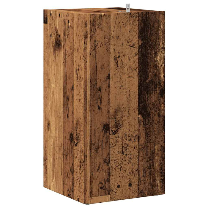 Dulap de colț din lemn vechi 33x33x67 cm din lemn prelucrat - WALTI WALTI