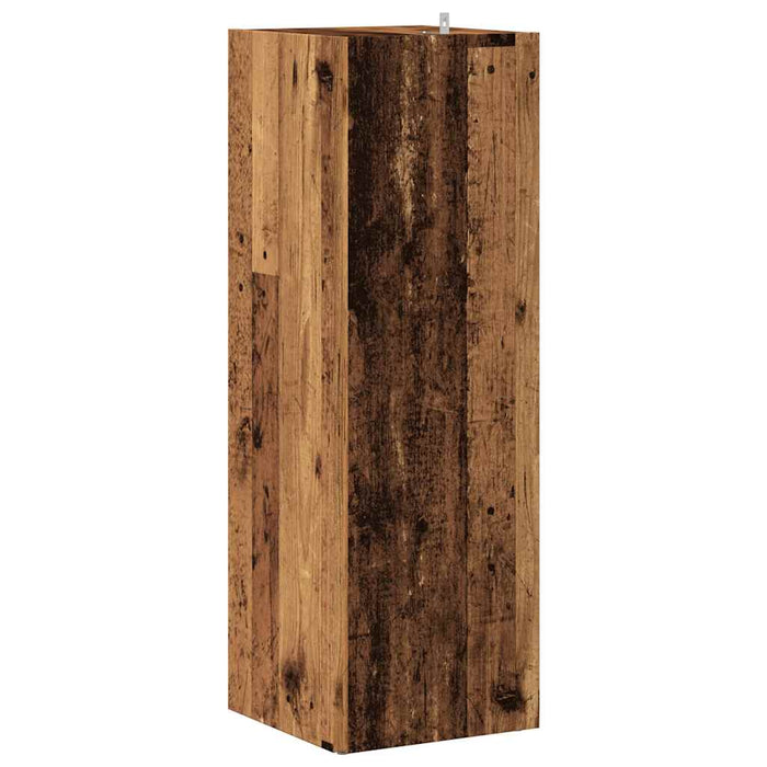 Dulap de colț din lemn vechi 33x33x100 cm lemn prelucrat - WALTI WALTI