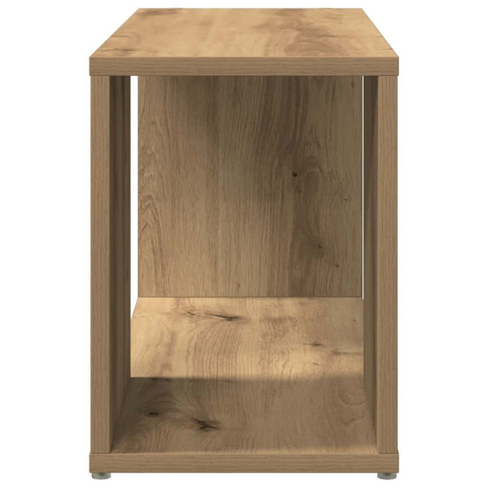 Comodă TV, Stejar artizanal, 60x24x32 cm, lemn compozit - WALTI WALTI