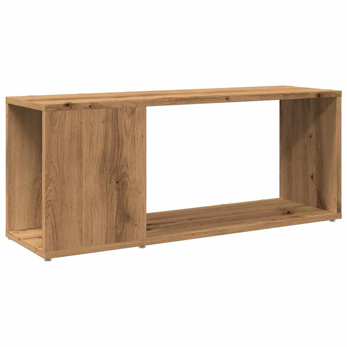 Comodă TV, stejar artizanal,80x24x32cm, lemn prelucrat - WALTI WALTI