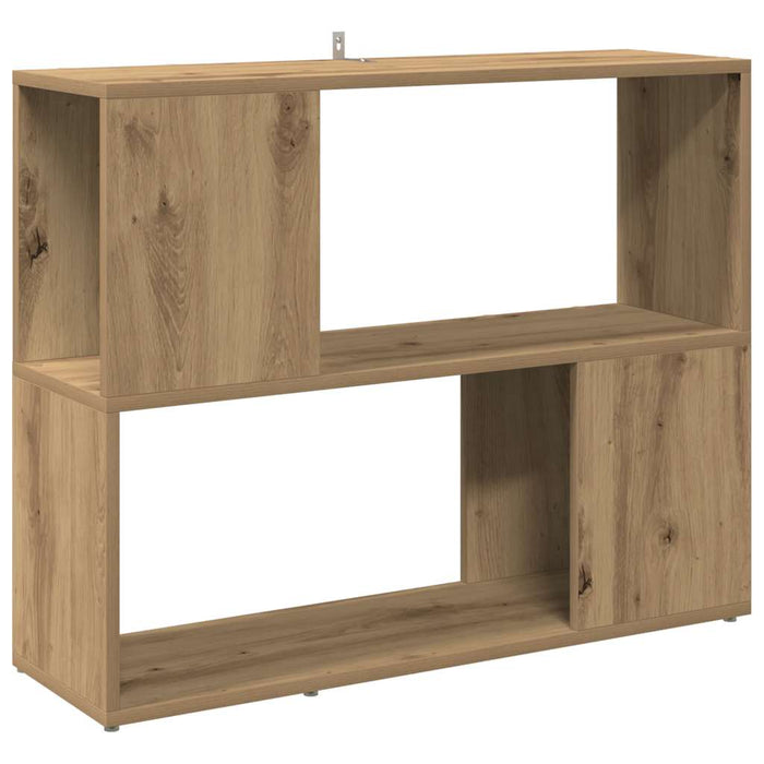 Dulap cu cărți/Separator de cameră Stejar Artisan 80x24x63 cm - WALTI WALTI