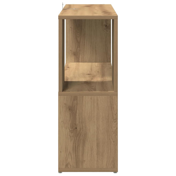 Dulap cu cărți/Separator de cameră Stejar Artisan 80x24x63 cm - WALTI WALTI