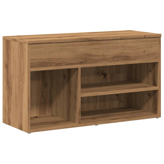 Banchetă pantofar stejar artizanal 80x30x45 cm, lemn prelucrat - WALTI WALTI